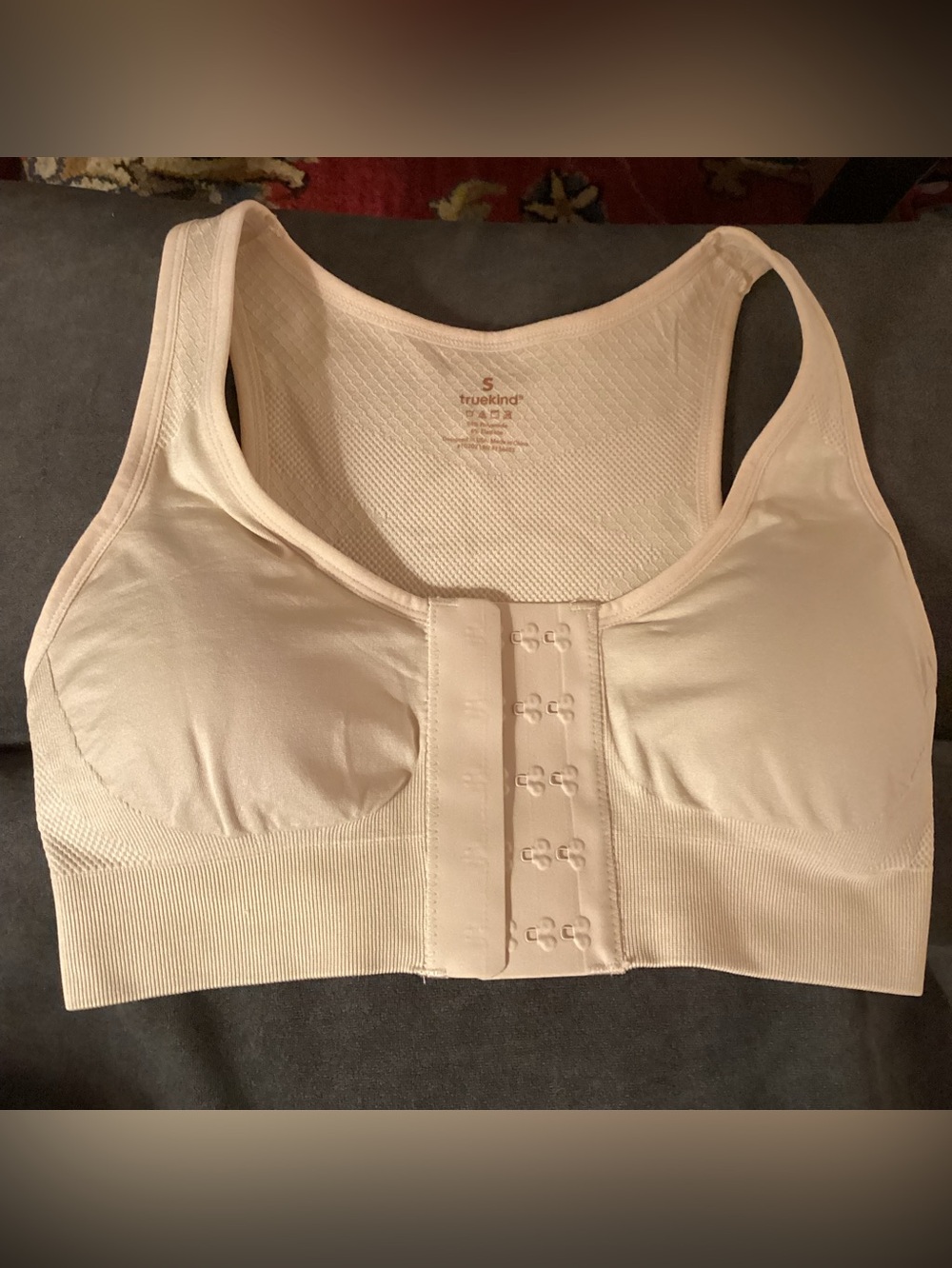 Truekind Daily Comfort Posture Bra Size S Wireless Support #10202 Never Worn